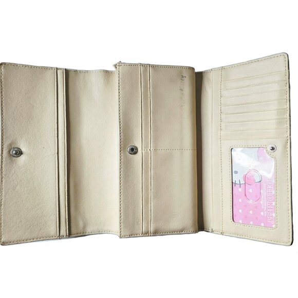Vintage Sanrio Hello Kitty 30th Anniversary Limited Edition Long  Leather Wallet - Picture 4 of 16